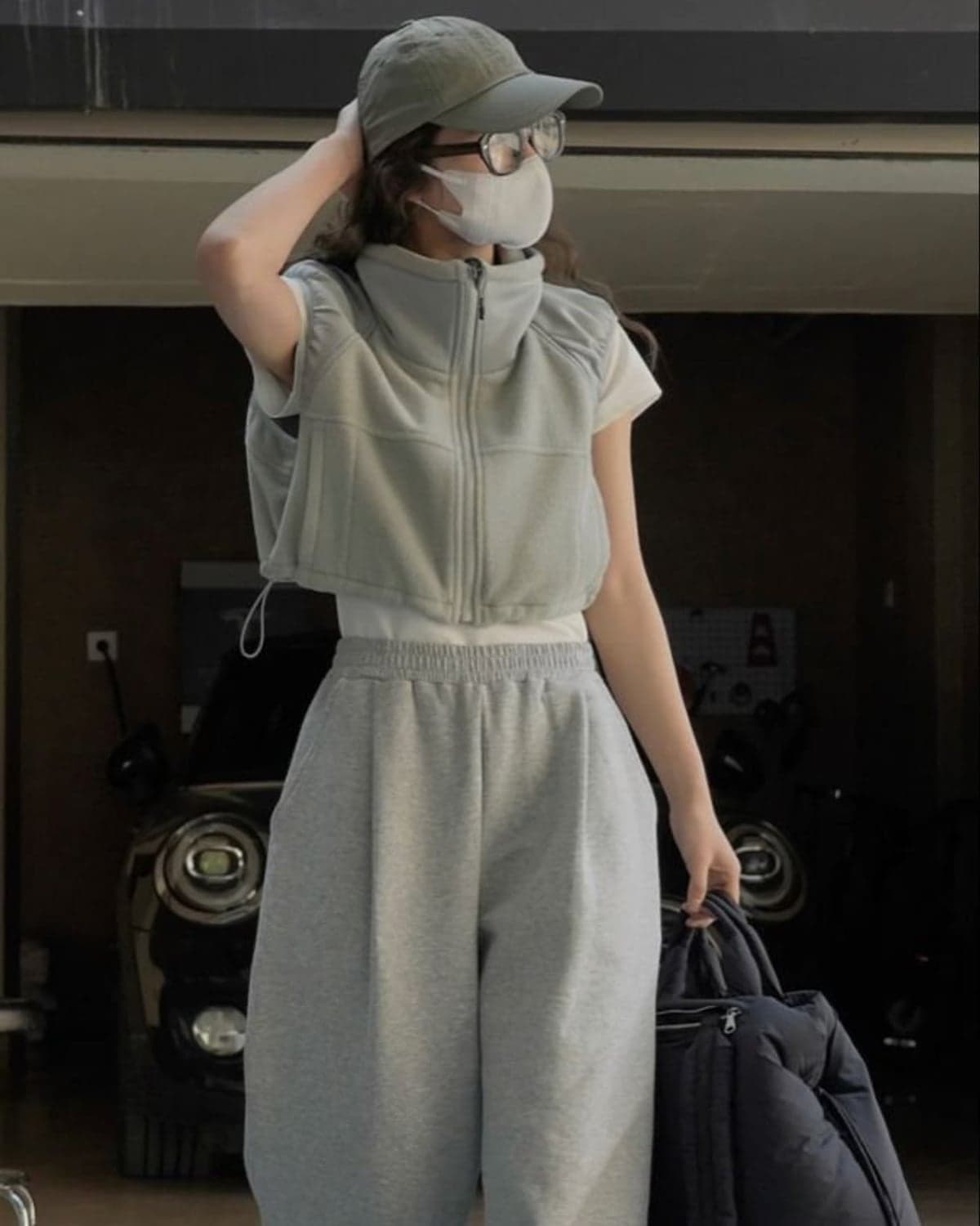 Seoul Soft-Tech aesthetic — example fit